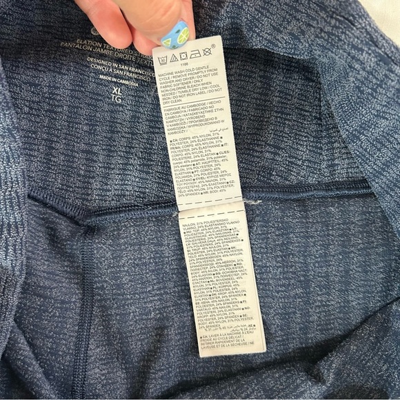 Athleta Elation Textured Straight Leg Pant extra large - Picture 12 of 13